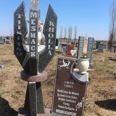 TSEHLE Tiisetso Meshack Khola 1983-2009