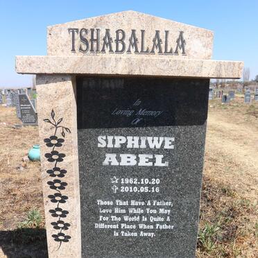 TSHABALALA Siphiwe Abel 1962-2010