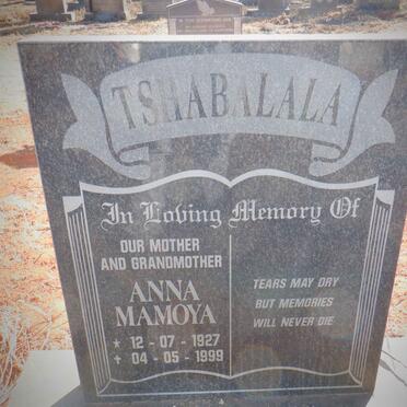 TSHABALALA Anna Mamoya 1927-1999