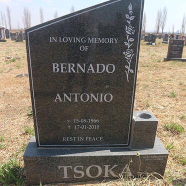 TSOKA Bernado Antonio 1966-2010