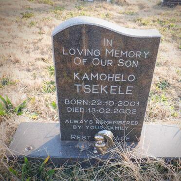 TSEKELE Kamohelo 2001-2002