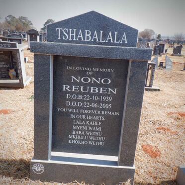 TSHABALALA Nono Reuben 1939-2005