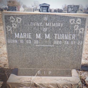 TURNER Marie M.M. 1910-1978