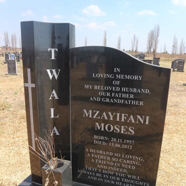 TWALA Mzayifani Moses 1957-2012