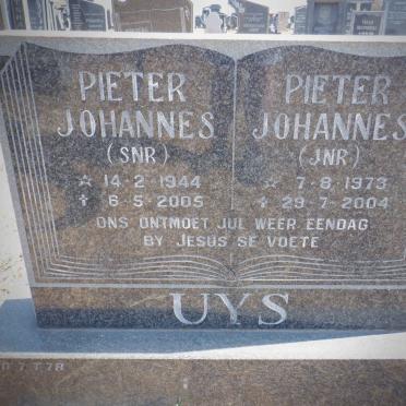 UYS Pieter Johannes 1944-2005 :: UYS Pieter Johannes 1973-2004