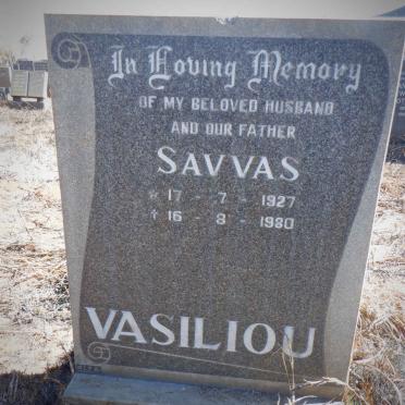 VASILIOU Savvas 1927-1980