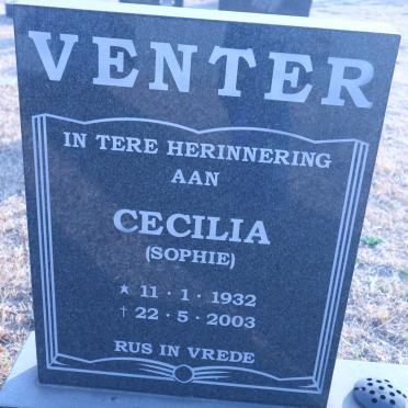 VENTER Cecilia 1932-2003