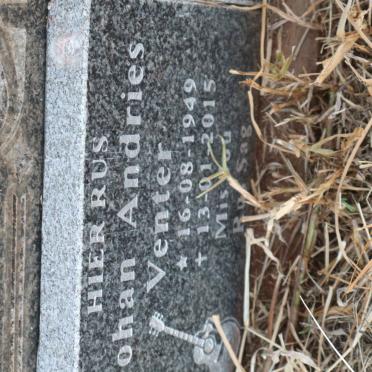 VENTER Johan Andries 1949-2015
