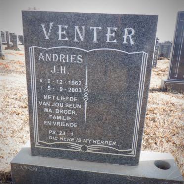 VENTER Andries J.H. 1962-2003