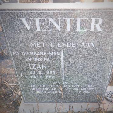 VENTER Izak 1934-1995