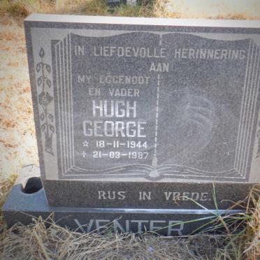 VENTER Hugh George 1944-1987