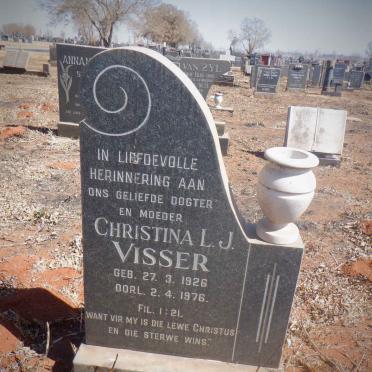 VISSER Christina L.J. 1926-1976