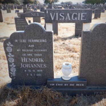 VISAGIE Hendrik Johannes 1924-1981