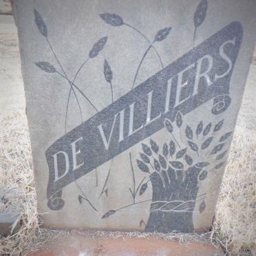VILLIERS Dawid Jacobus Abraham, de 1923-1968