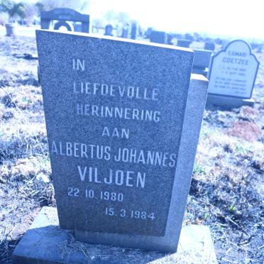 VILJOEN Albertus Johannes 1980-1984