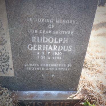 VISAGIE Rudolph Gerhardus 1930-1983