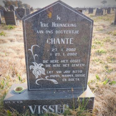VISSER Chanté 2002-2002