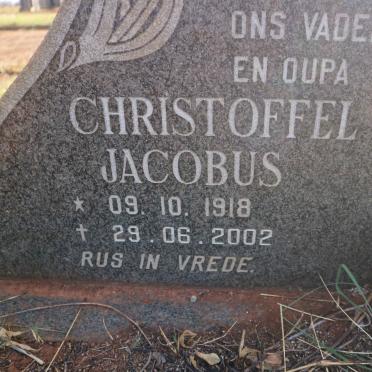 VISAGIE Christoffel Jacobus 1918-2002 &amp; Rachel Christina Elizabeth 1915-1990