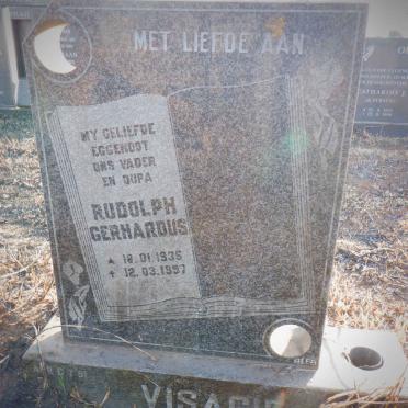 VISAGIE Rudolph Gerhardus 1935-1997
