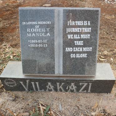 VILAKAZI Robert Mandla 1969-2010