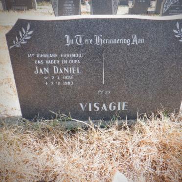 VISAGIE Jan Daniel 1923-1983