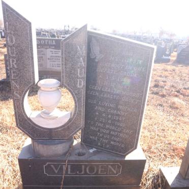 VILJOEN Lourens 1945-1987 &amp; Maud 1947-1989