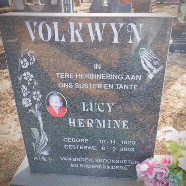 VOLKWYN Lucy Hermine 1920-2003