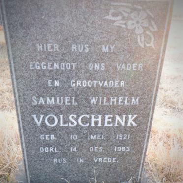 VOLSCHENK Samuel Wilhelm 1921-1983
