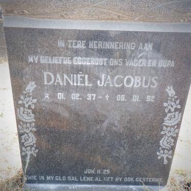 VOLSCHENK Daniel Jacobus 1937-1992