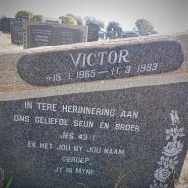 VOLSCHENK Victor 1965-1983