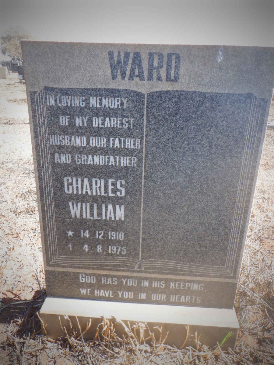 WARD Charles William 1910-1975
