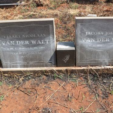 WALT Tjaart Nicolaas, van der 1916-1994 &amp; Jacoba Johanna 1922-