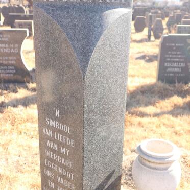 WALT Nicolaas Tjaart, van der 1901-1975