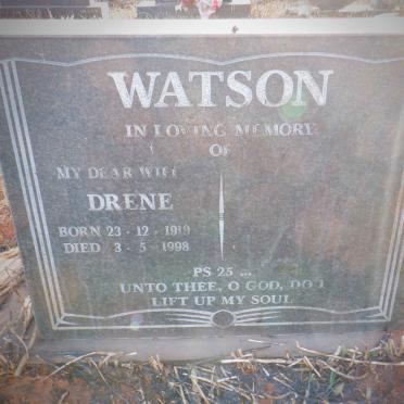 WATSON Drene 1919-1998