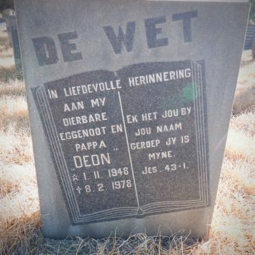 WET Deon, de 1948-1978
