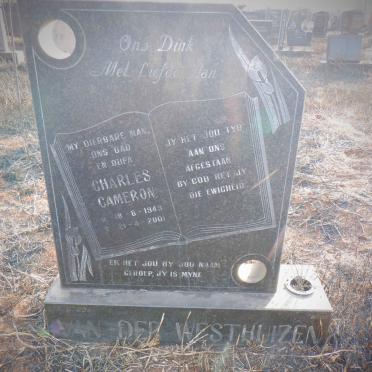 WESTHUIZEN Charles Cameron 1943-2001