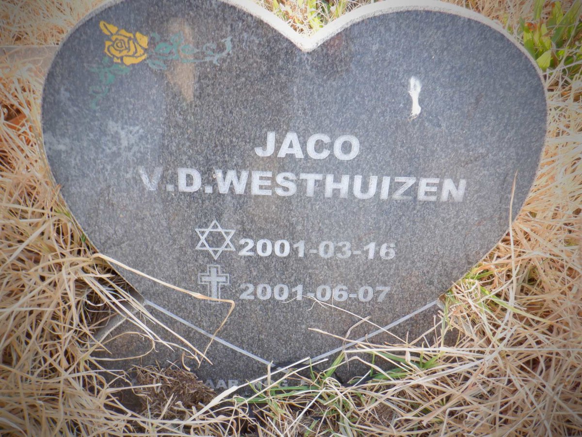 WESTHUIZEN Jaco, v.d. 2001-2001