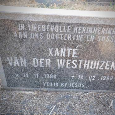 WESTHUIZEN Xanté, van der 1998-1999