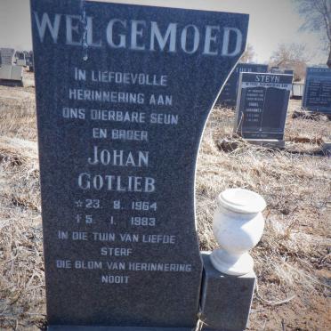 WELGEMOED Johan Gotlieb 1964-1983