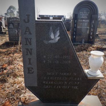 WET Jannie, de 1952-2003