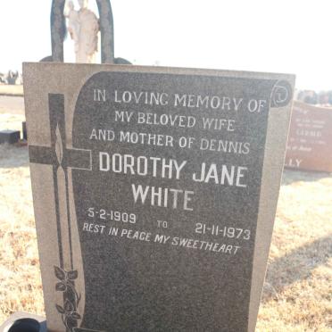 WHITE Dorothy Jane 1909-1973