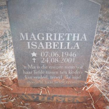 WILKEN Magrietha Isabella 1946-2001