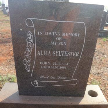 WILIMA Alifa Sylvester 1954-2005 