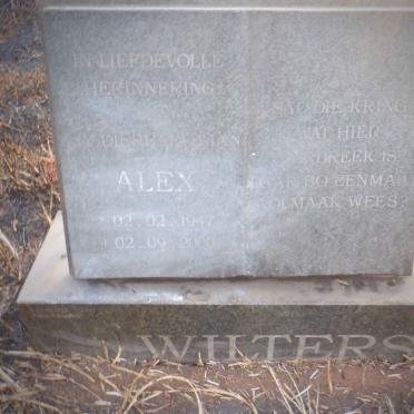 WILTERS Alex 1947-2000