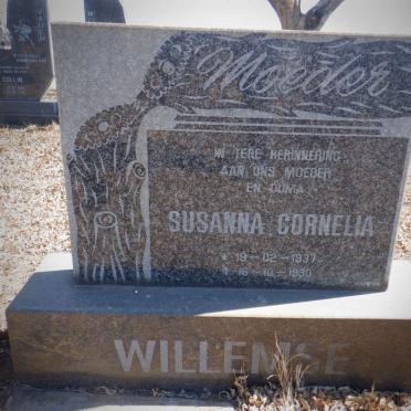 WILLEMSE Susanna Cornelia 1937-1990