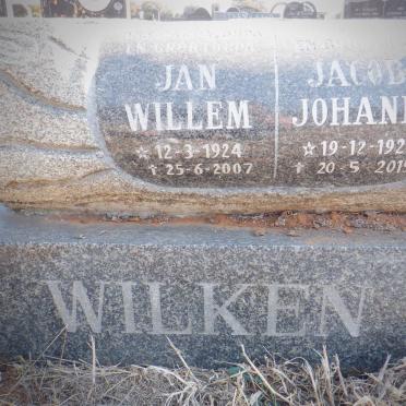 WILKEN Jan Willem 1924-2007 &amp; Jacoba Johanna 1925-2015