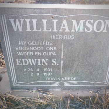 WILLIAMSON Edwin S. 1931-1997