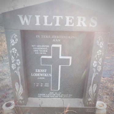 WILTERS Ernst Lodewikus 1952-2000