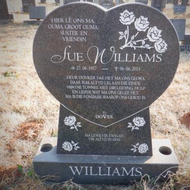 WILLIAMS Sue 1957-2015