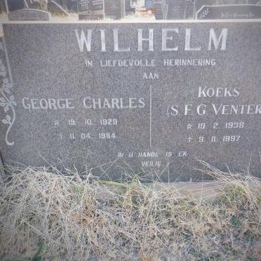 WILHELM George Charles 1929-1984 &amp; S.F.G. VENTER 1938-1997